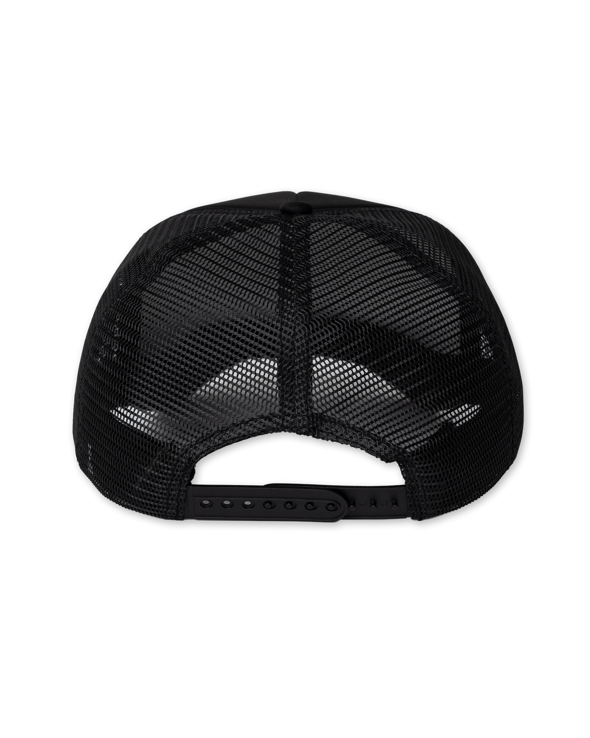 Jenkem Front Blunt Trucker Hat Black