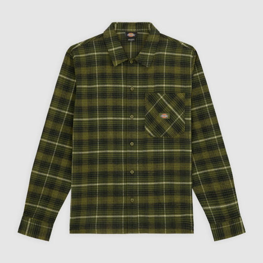 Dickies Forest Check Shirt Green