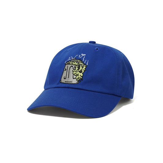 Butter Garbage 6 Panel Cap, Royal Blue