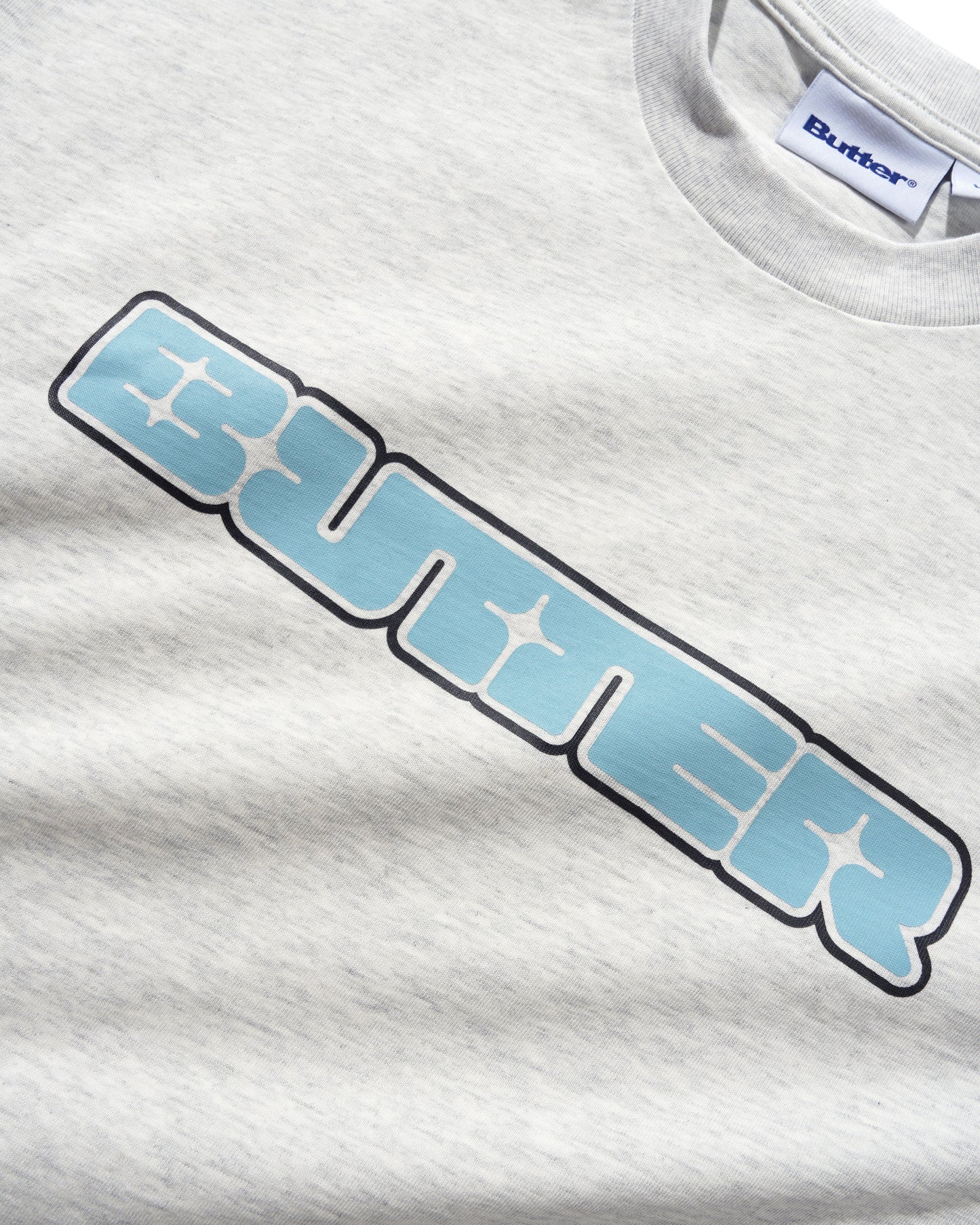 Butter Glint Tee, Ash