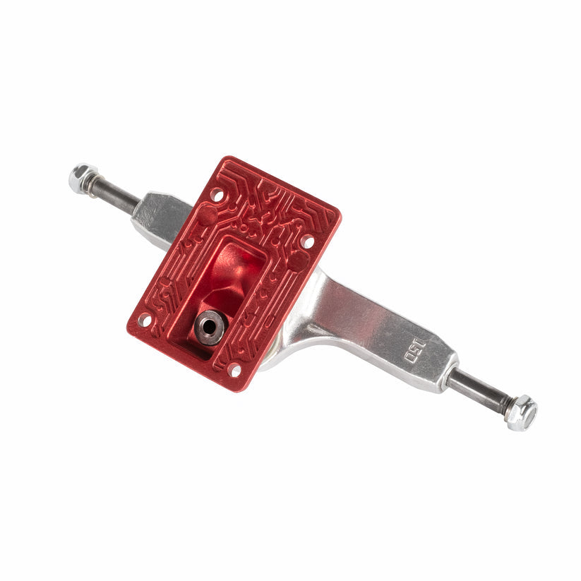 Lurpiv 3 Hollow Truck - Polished/Red