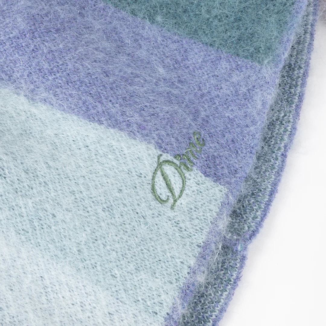 Dime Mohair Skully Beanie Blue Multi