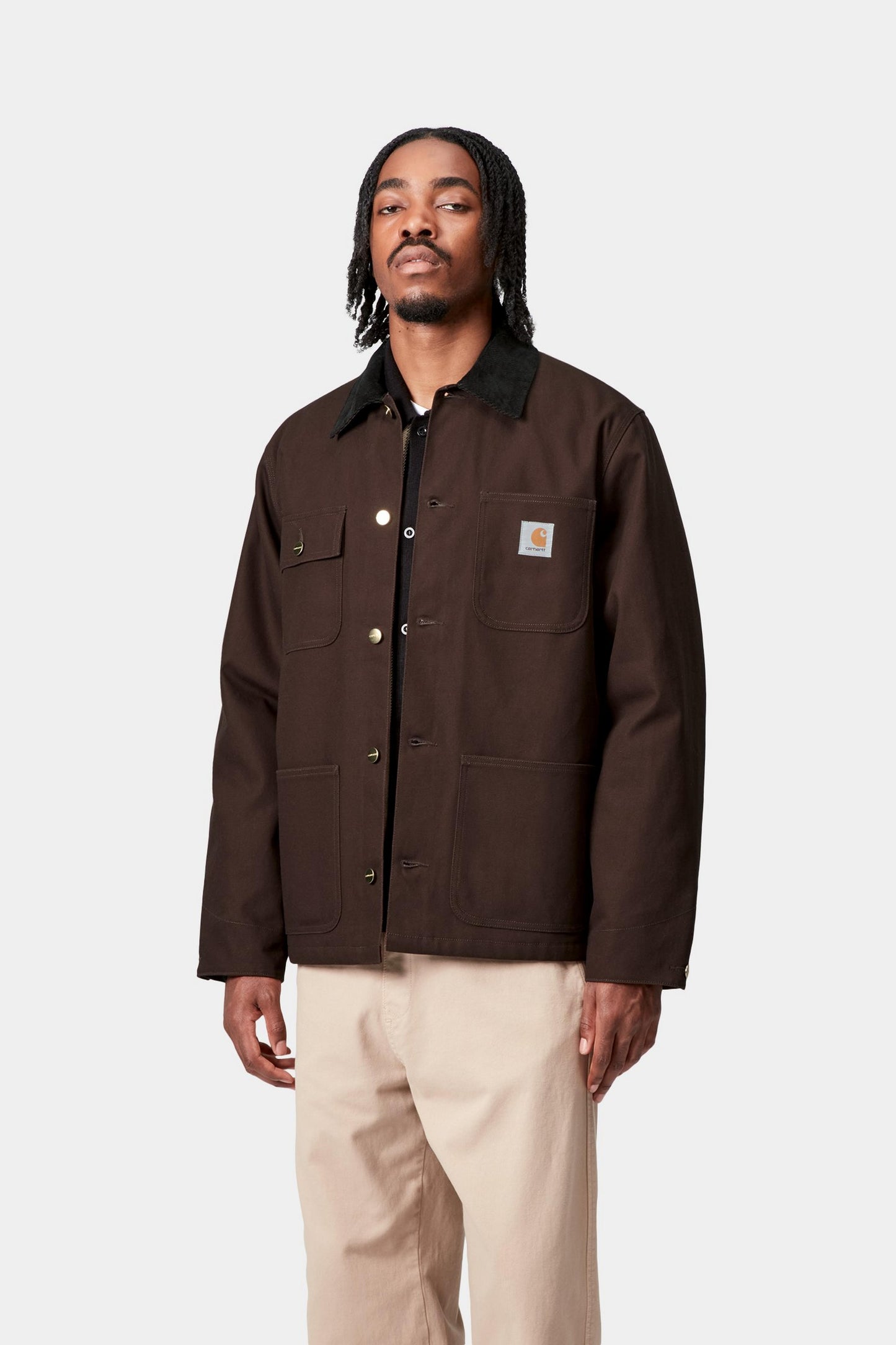 Carhartt WIP Michigan Coat (Winter) Tobacco / Black, Rigid