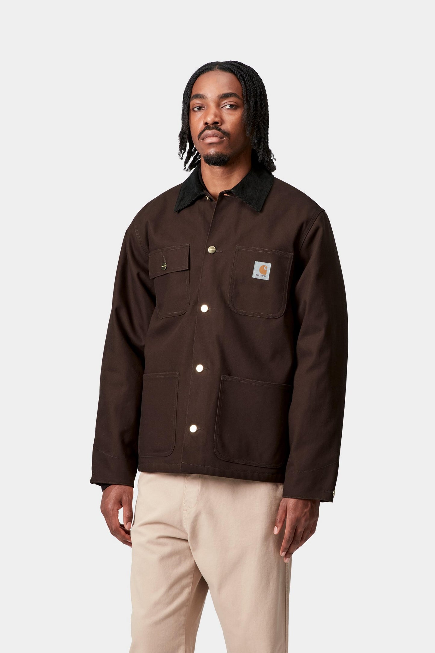 Carhartt WIP Michigan Coat (Winter) Tobacco / Black, Rigid