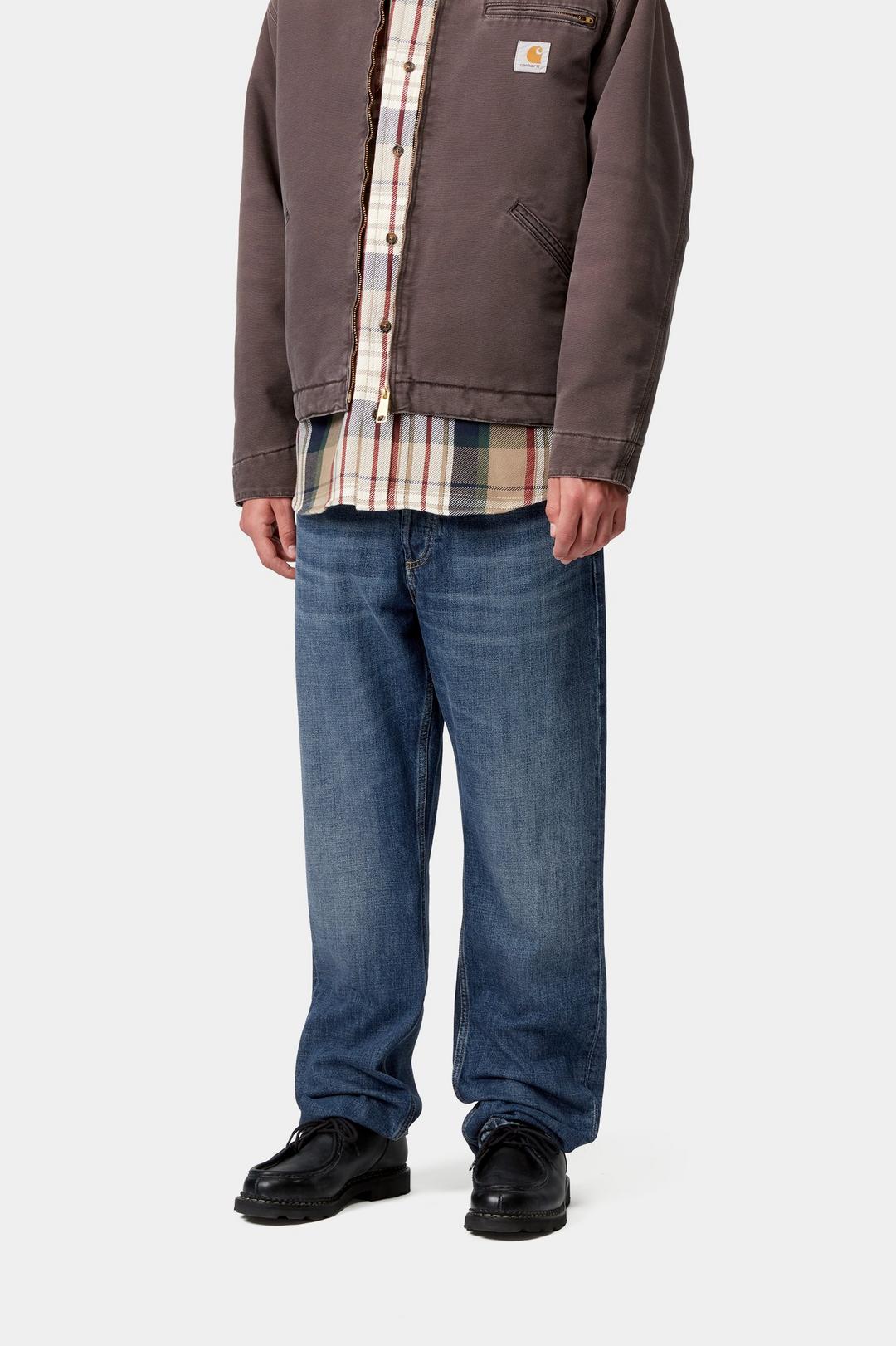 Carhartt WIP Marlow Pant Blue (dark, used wash)