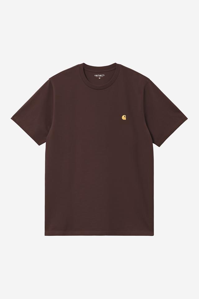 Carhartt WIP S/S Chase T-Shirt Palisander / Gold