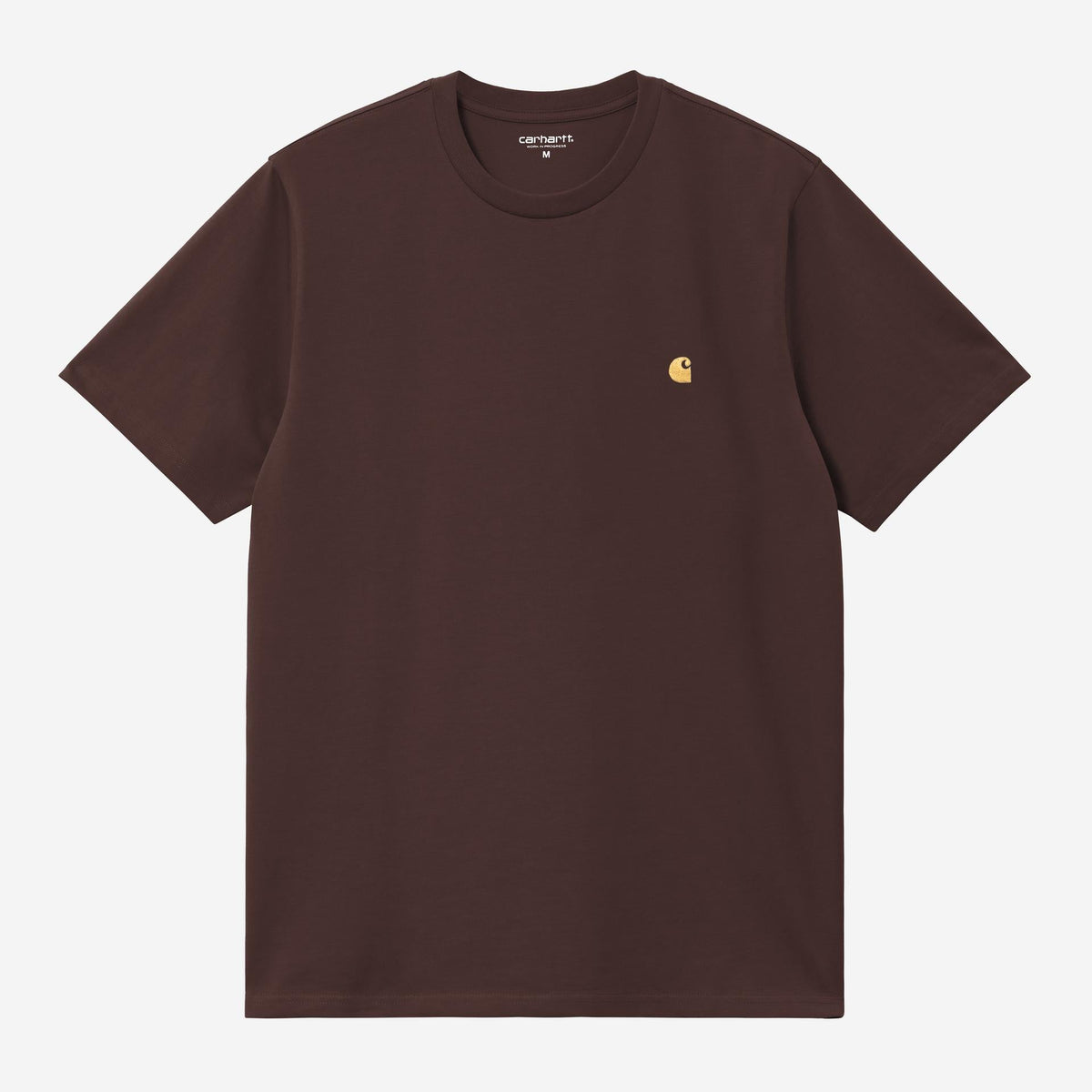 Carhartt WIP S/S Chase T-Shirt Palisander / Gold