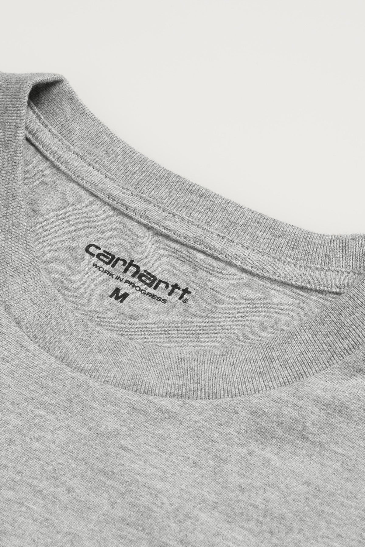 Carhartt WIP L/S Chase T-Shirt Grey Heather/Gold
