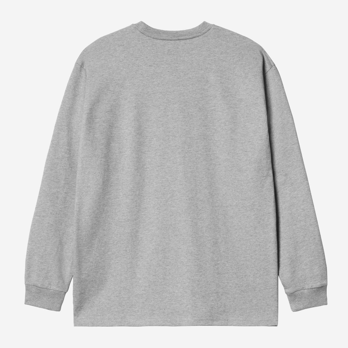 Carhartt WIP L/S Chase T-Shirt Grey Heather/Gold