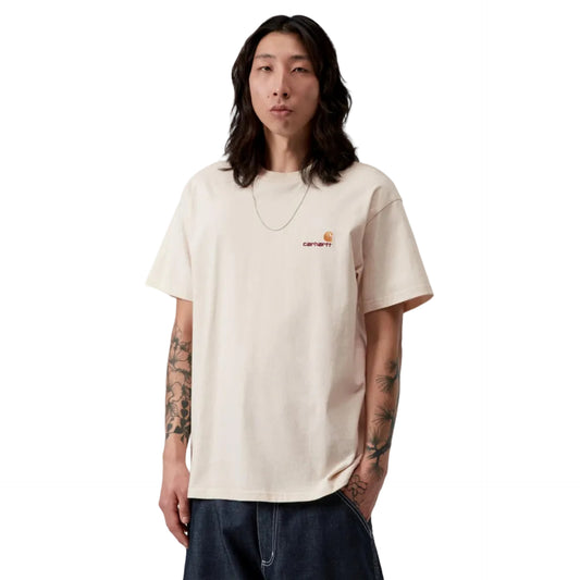 Carhartt WIP S/S American Script T-Shirt Natural