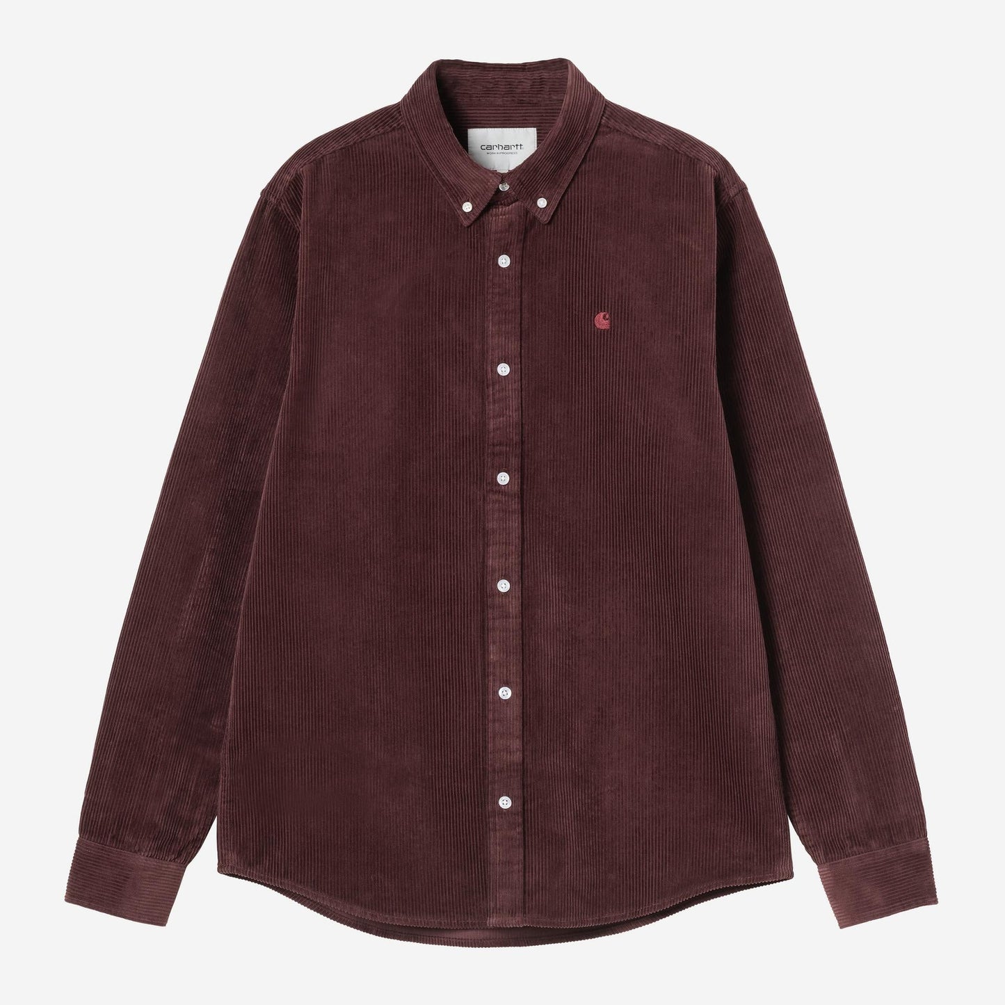 Carhartt WIP L/S Madison Cord Shirt Amarone