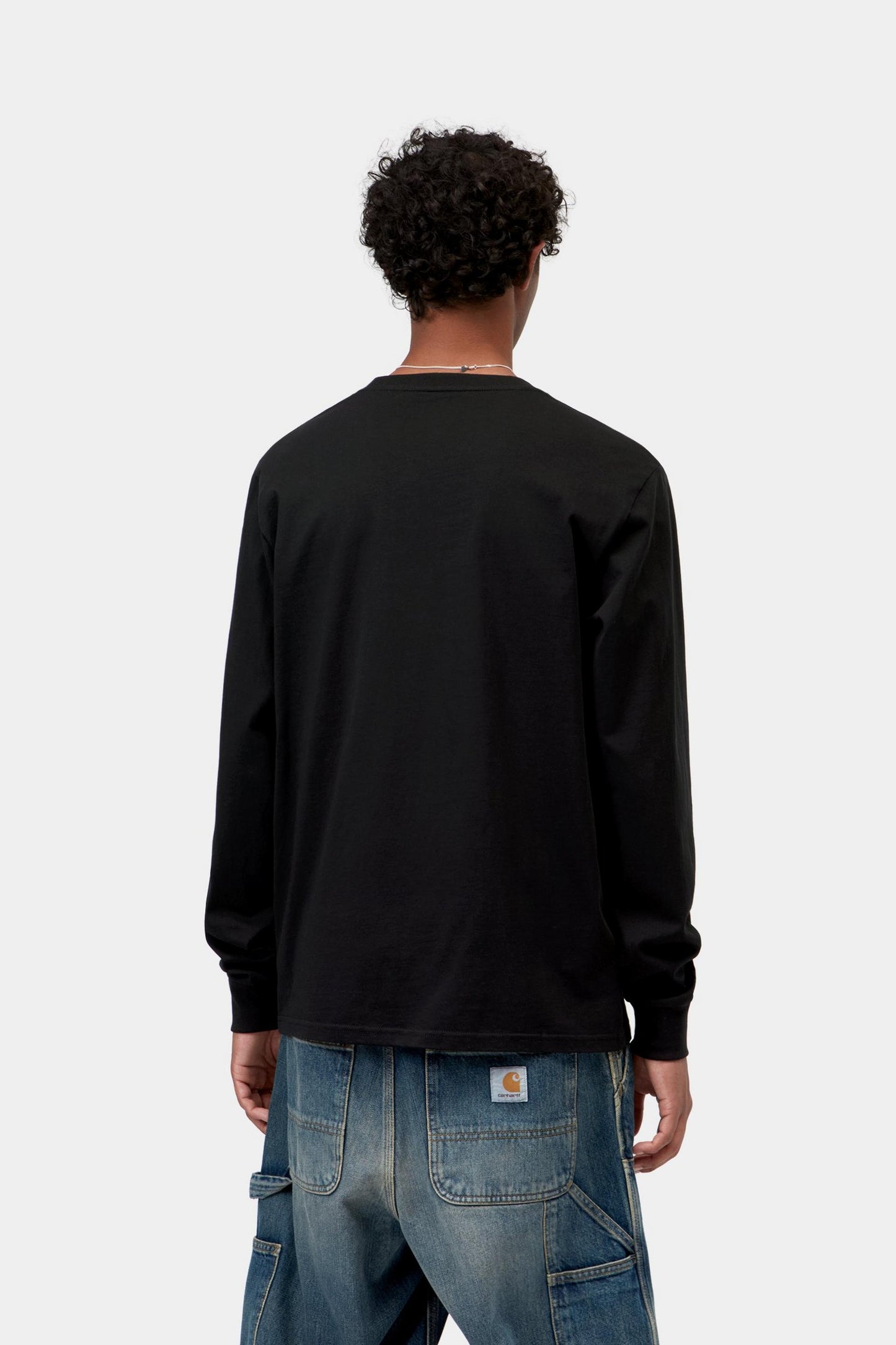 Carhartt WIP L/S  Pocket T-Shirt Black