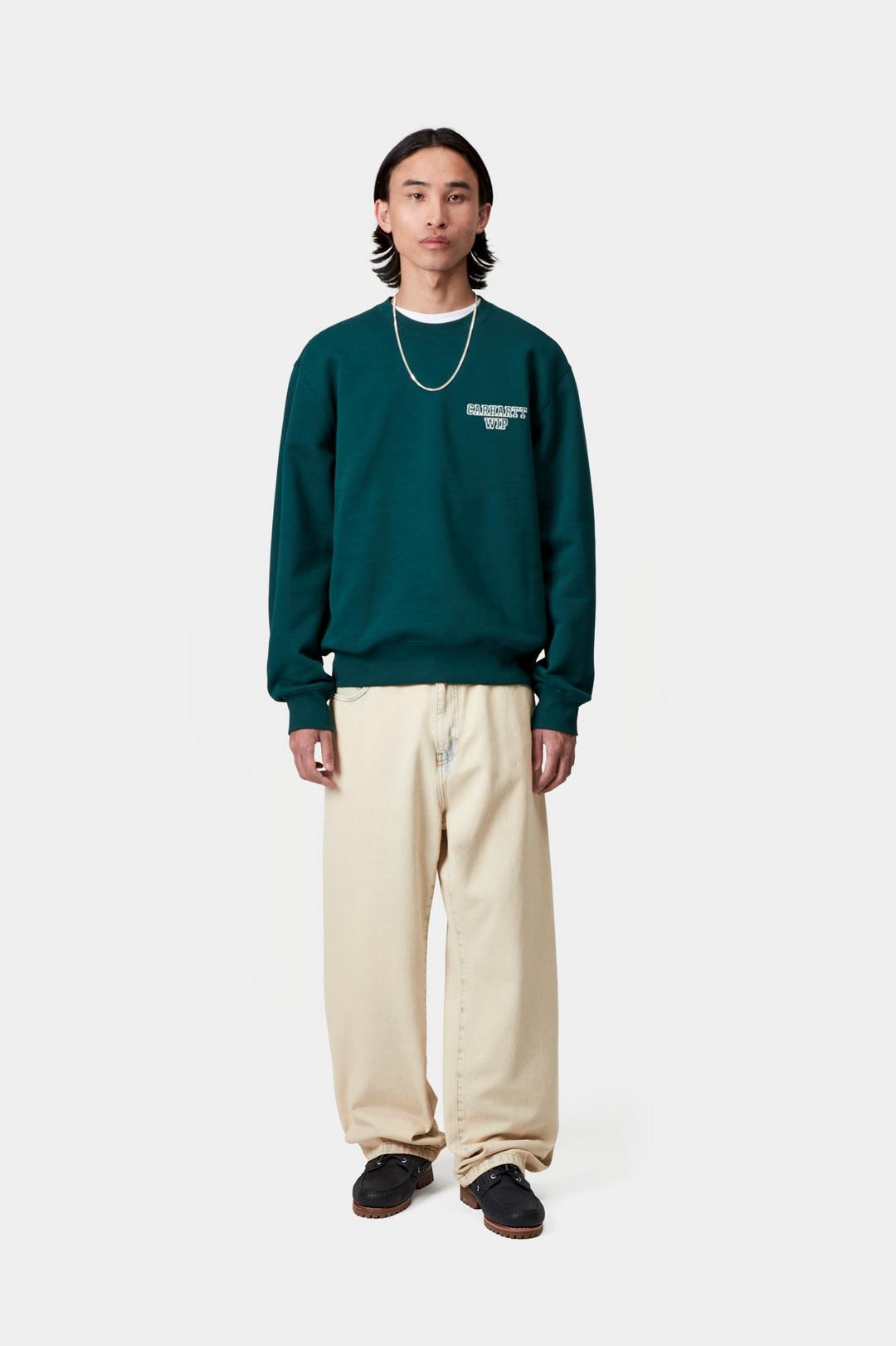 Carhartt WIP Landon Pant Blue, Sand Bleached