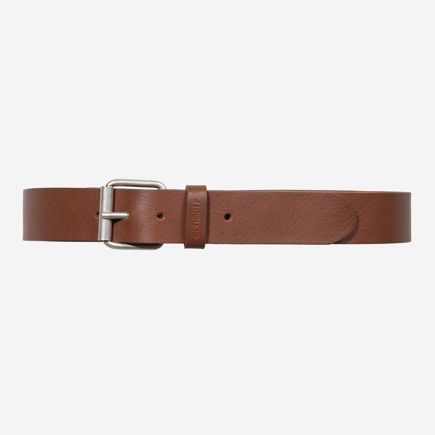 Carhartt WIP Script Belt Cognac / Silver