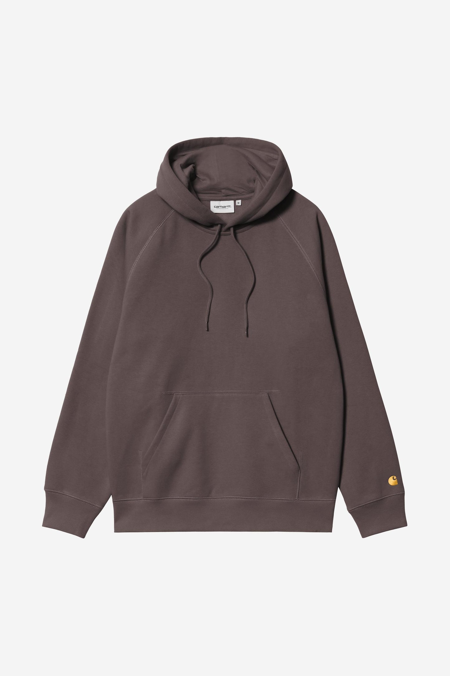 Carhartt WIP Hooded Chase Sweatshirt Shale / Gold