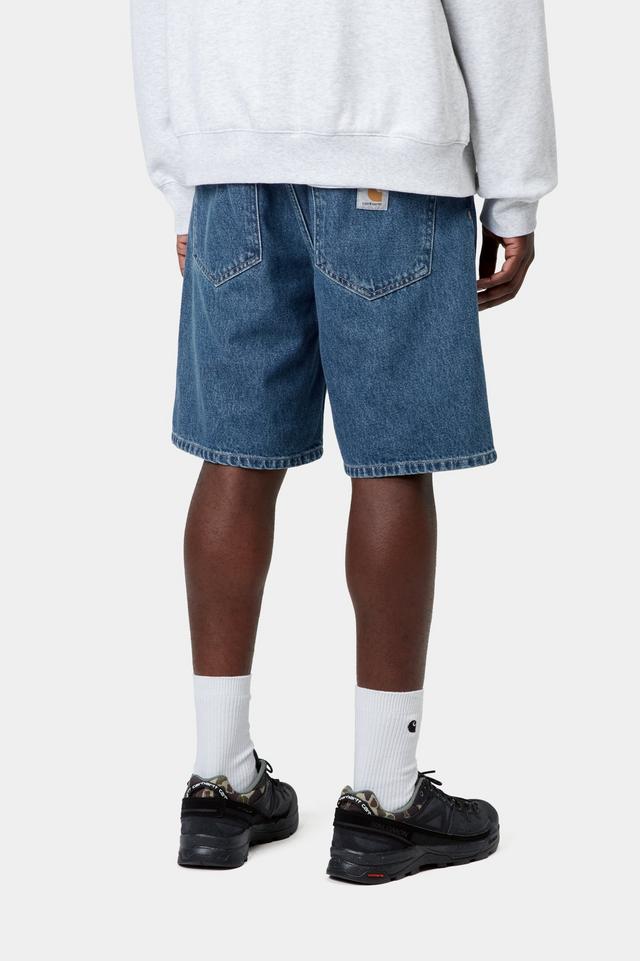 Carhartt WIP Nolan Short Blue, Heavy stone wash