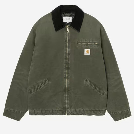 Carhartt WIP OG Detroit Jacket Olive/Black stone canvas