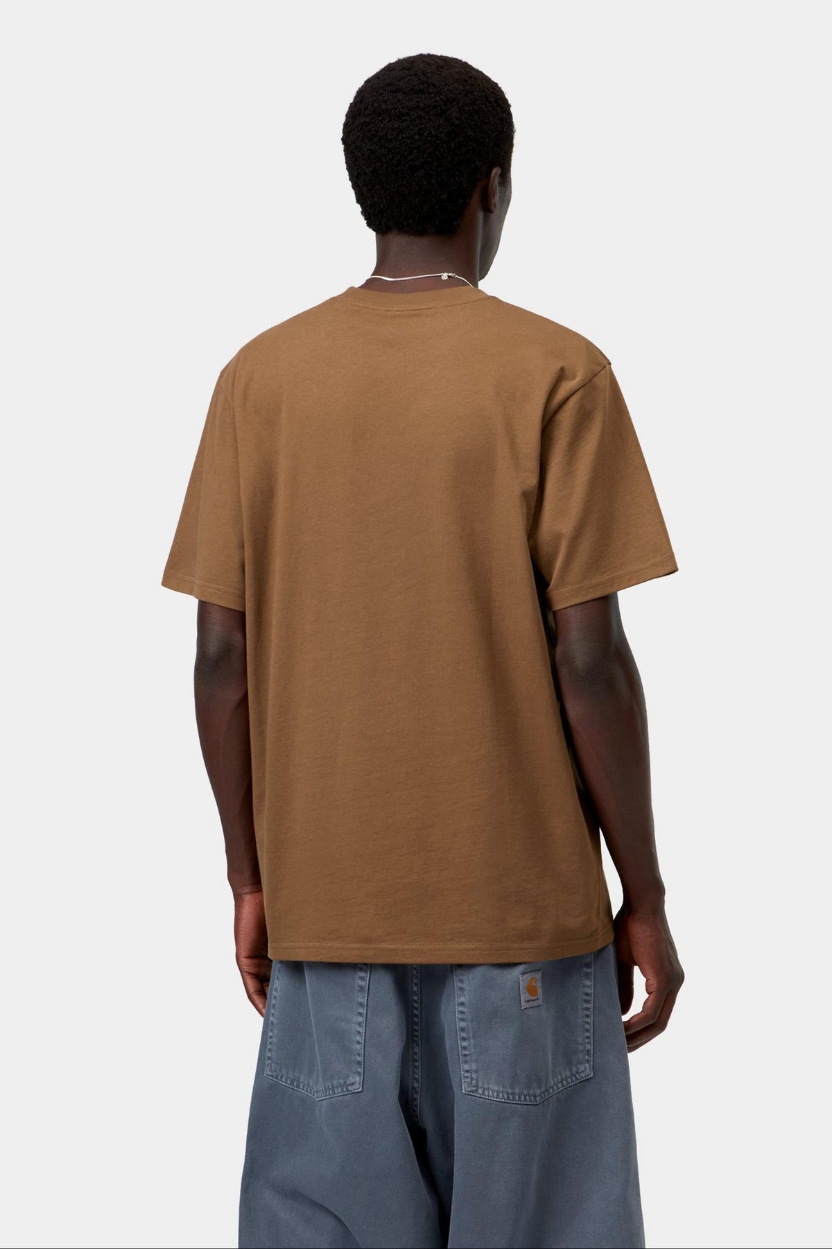 Carhartt WIP S/S Script T-Shirt WIP H Brown/Black