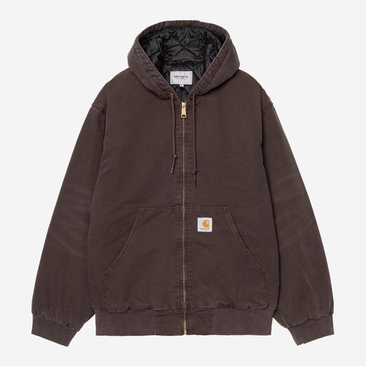 Carhartt WIP OG Active Jacket Tobacco, Stone canvas
