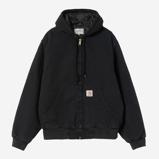 Carhartt WIP OG Active Jacket Black, Stone canvas