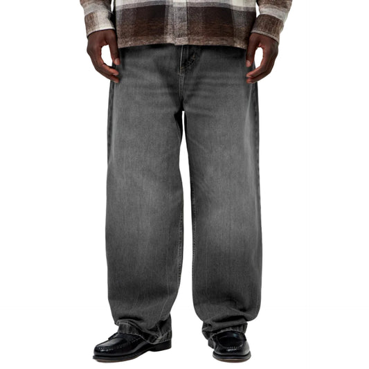 Carhartt WIP Landon Pant Black, Marble used wash