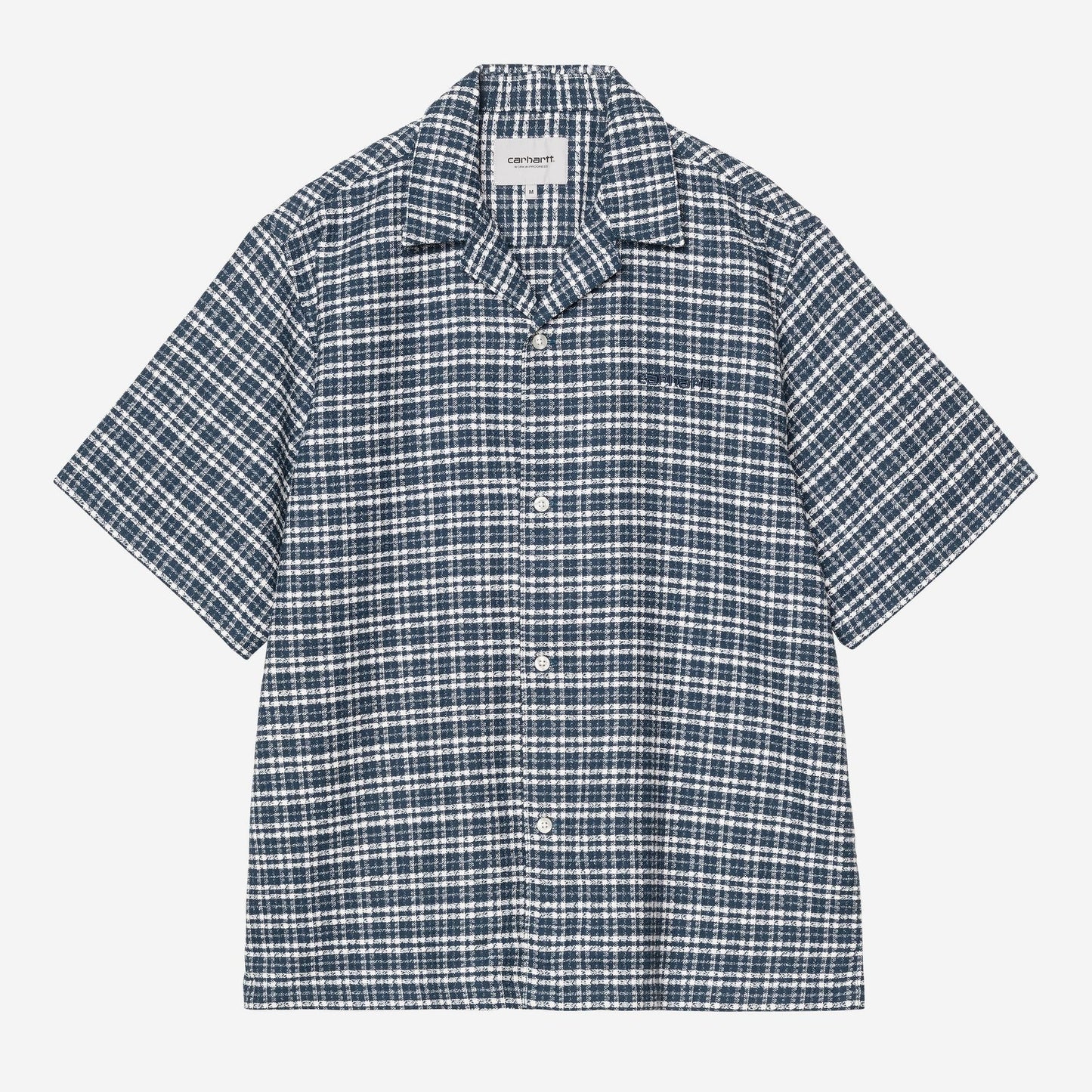 Carhartt WIP S/S Kander Shirt Blue River