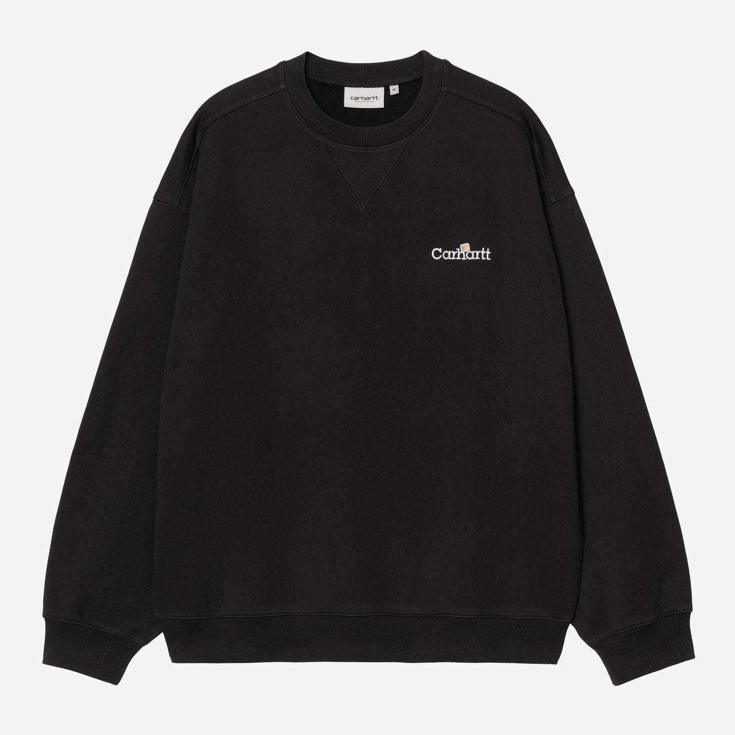 Carhartt WIP Label Sweatshirt Black