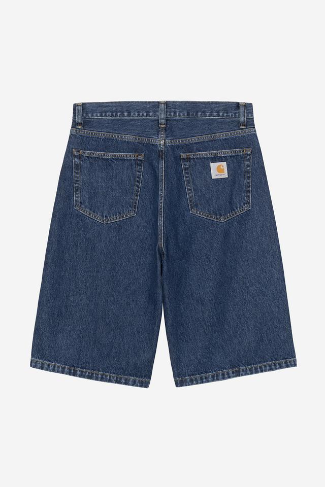 Carhartt WIP Langdon Short Blue, Stone washed