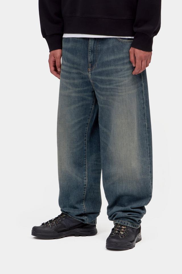 Carhartt WIP Aaron Pant Blue, Mid Worn Used