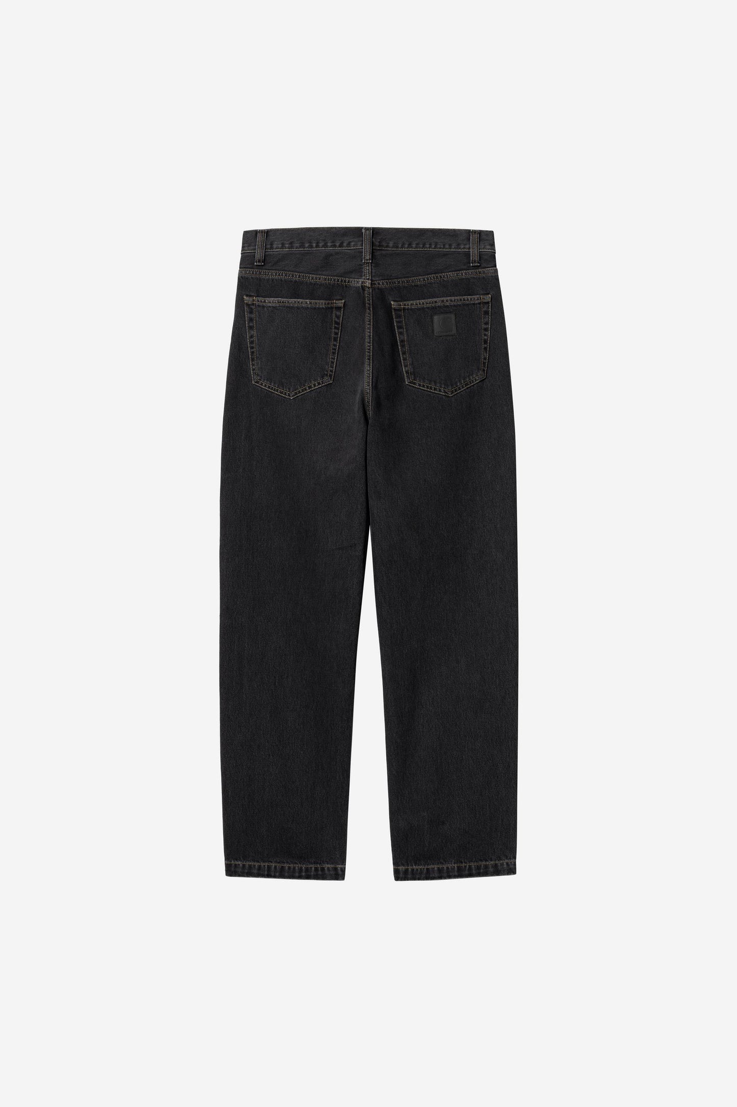 Carhartt WIP Aaron Pant Black, Stone Washed
