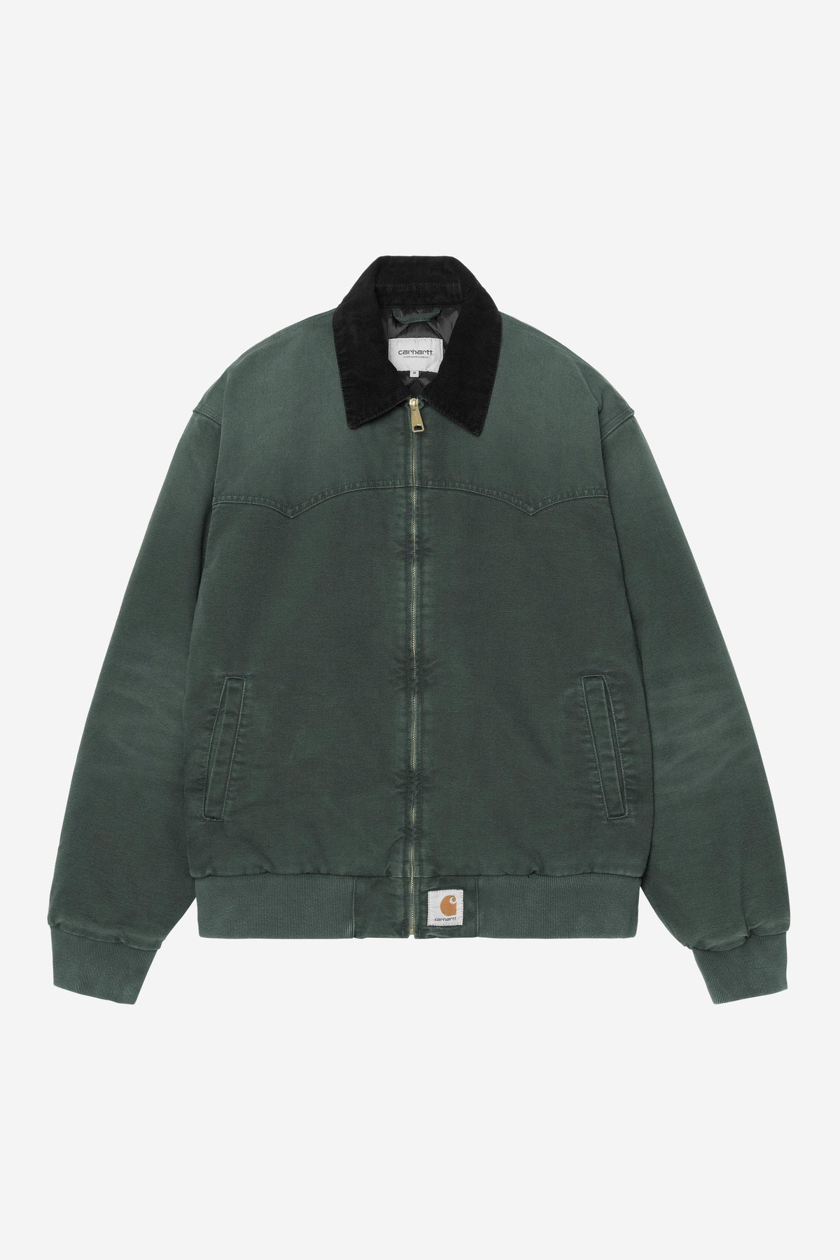 Carhartt WIP OG Santa Fe Jacket Raven / Black, Stone canvas