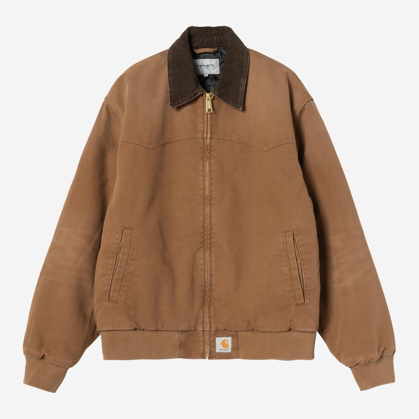 Carhartt WIP OG Santa Fe Jacket WIP H Brown / Tobacco stone canvas