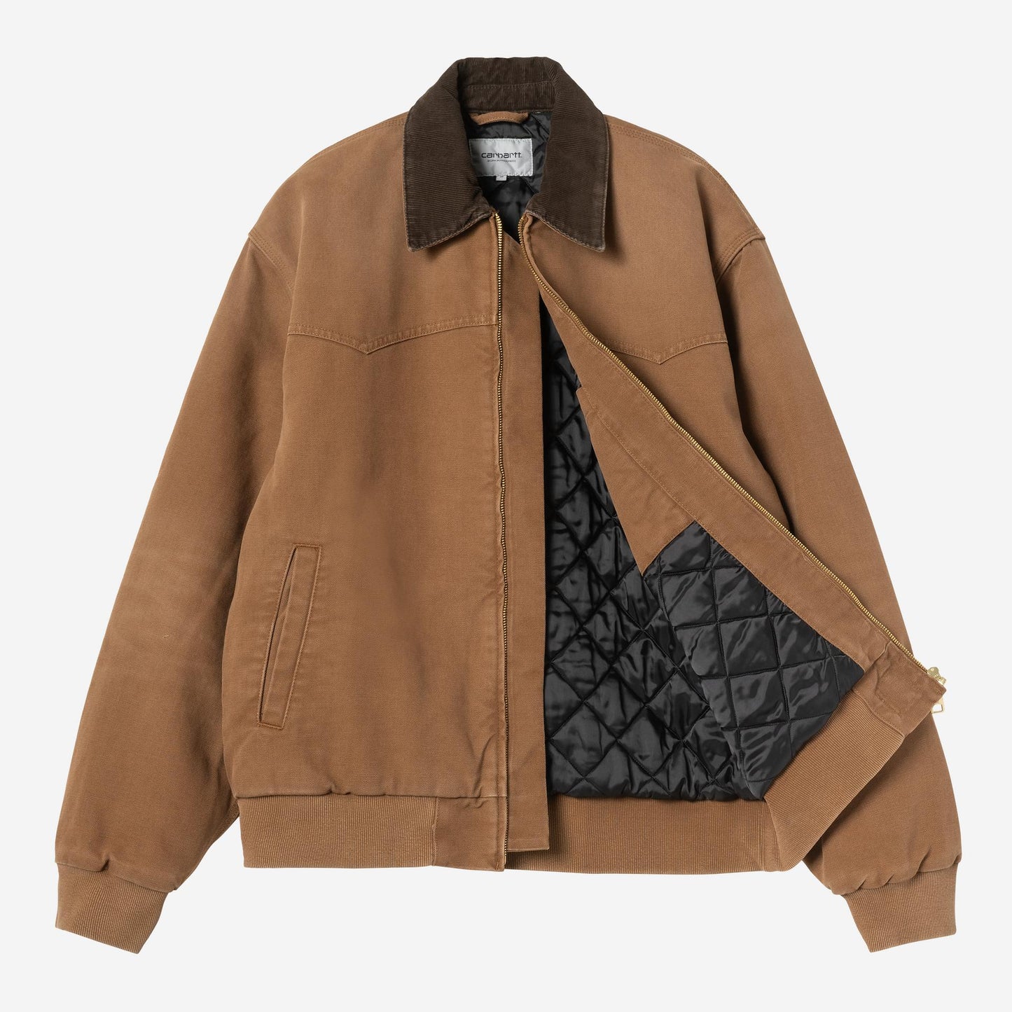 Carhartt WIP OG Santa Fe Jacket WIP H Brown / Tobacco stone canvas