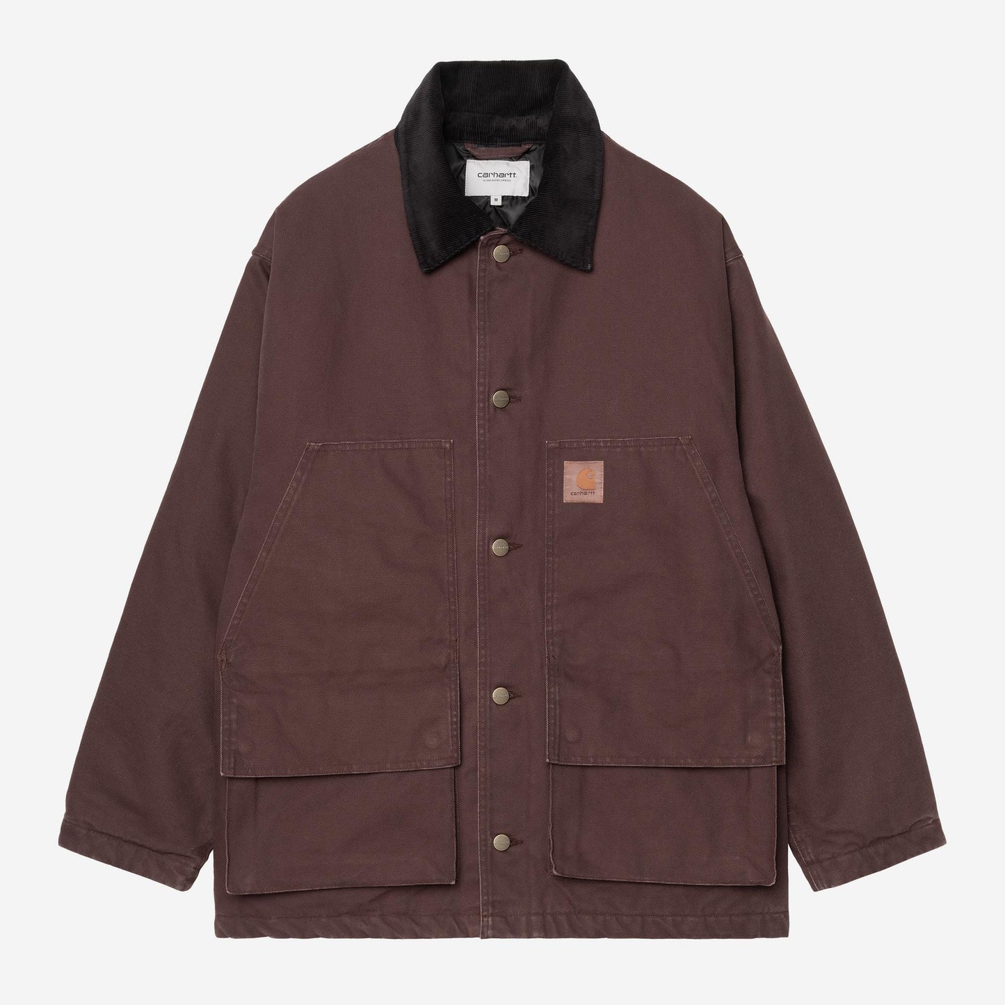 Carhartt WIP Lander Coat Palisander/Black stone washed