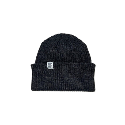 Erg Acrylic Rib Beanie Dark Grey