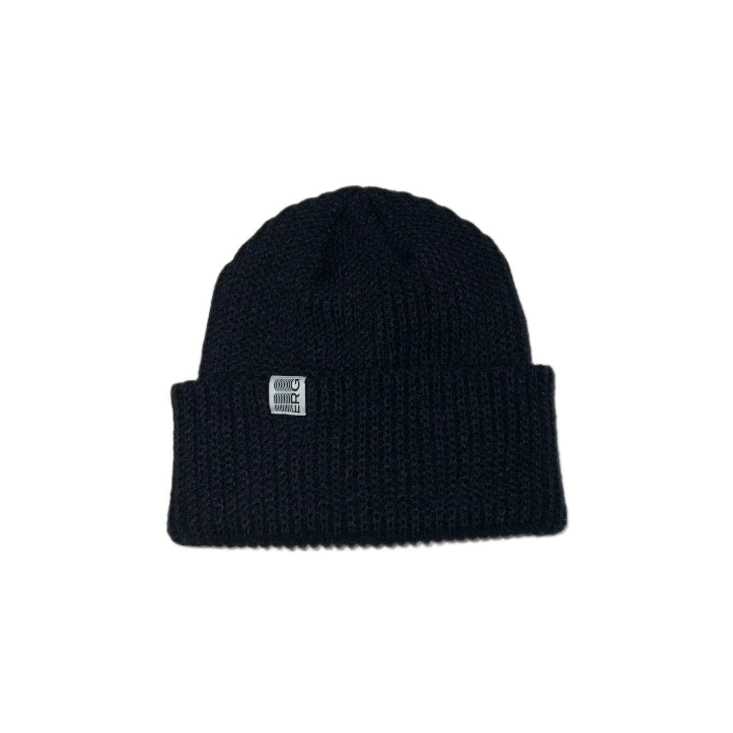 Erg Acrylic Rib Beanie Black