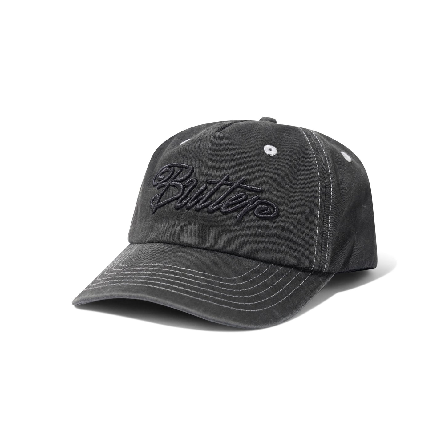 Butter Jive Snapback Cap, Black