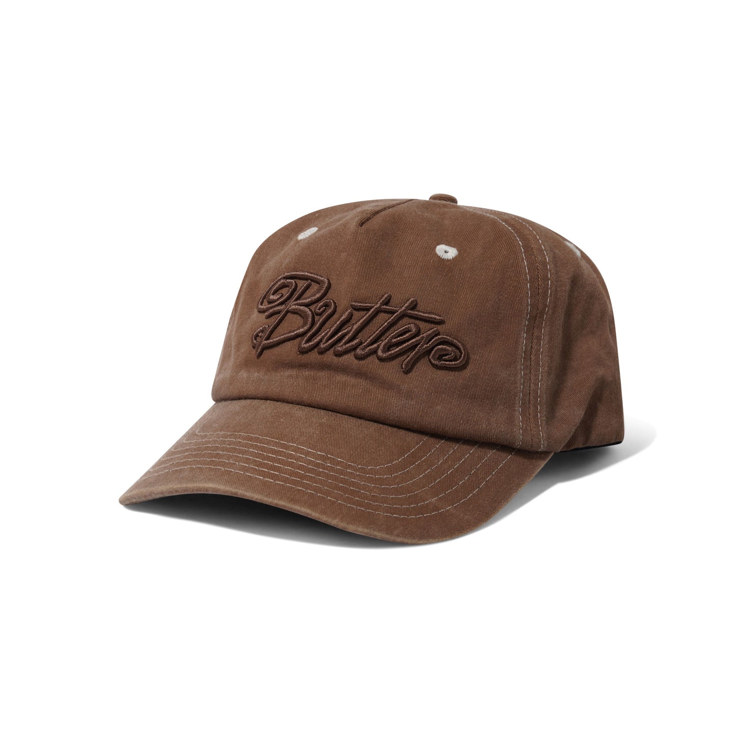 Butter Jive Snapback Cap, Brown