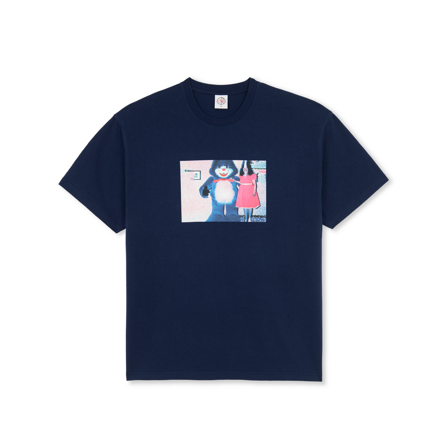 Polar Pink Dress T-Shirt Dark Blue