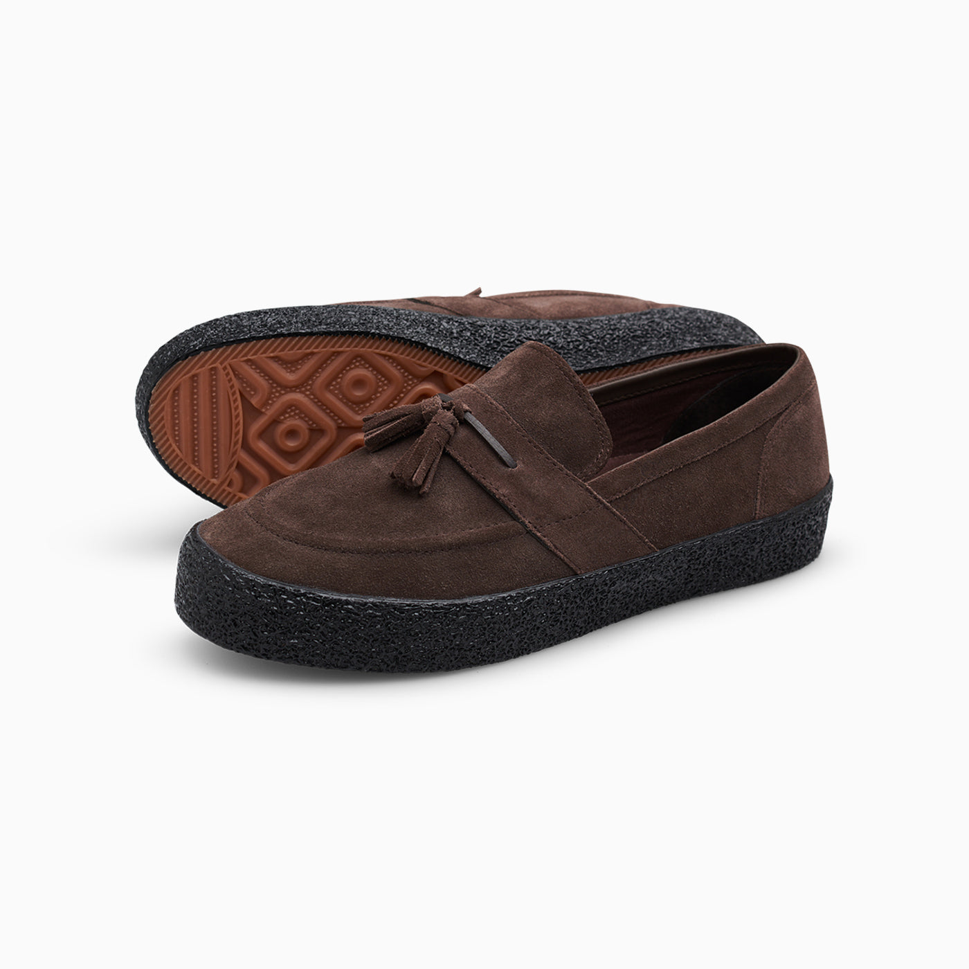 Last Resort Loafer Suede Chocolate Brown/Black