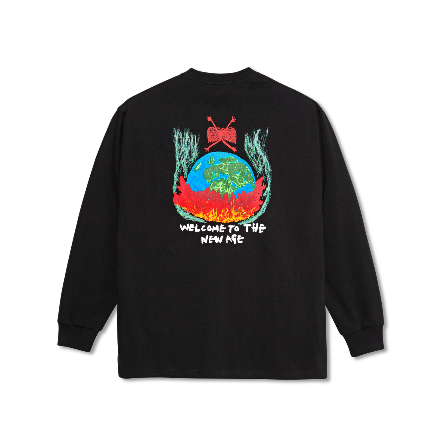 Polar [Welcome to The New Age] Longsleeve Black