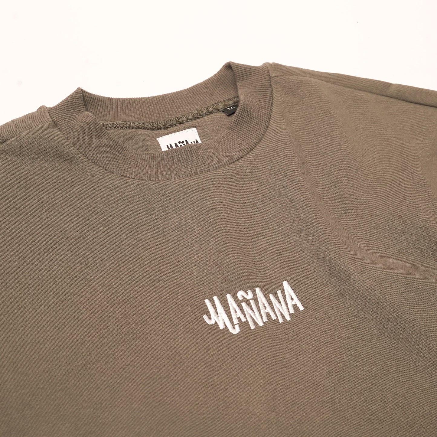 Mañana OG Logo Crewneck Moss