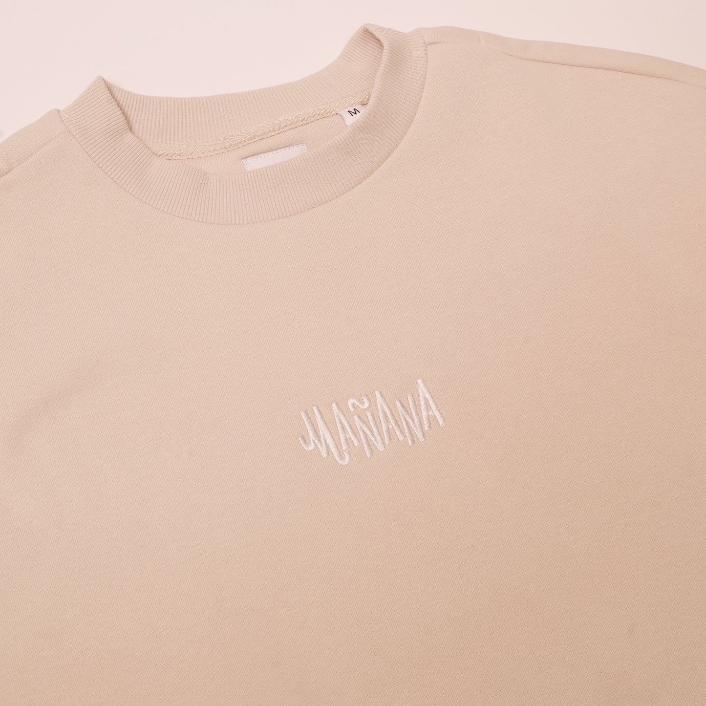 Mañana OG Logo Crewneck Sand