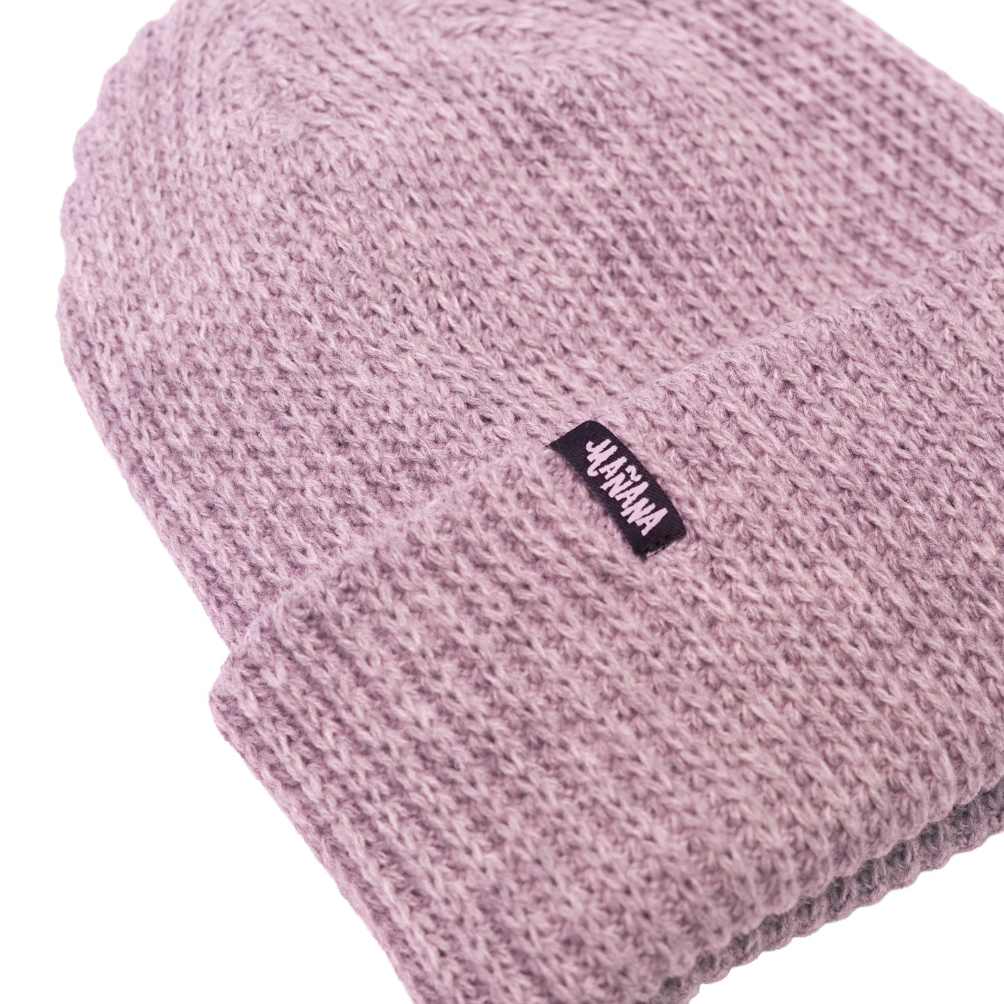 Mañana Ribbed Beanie Grey