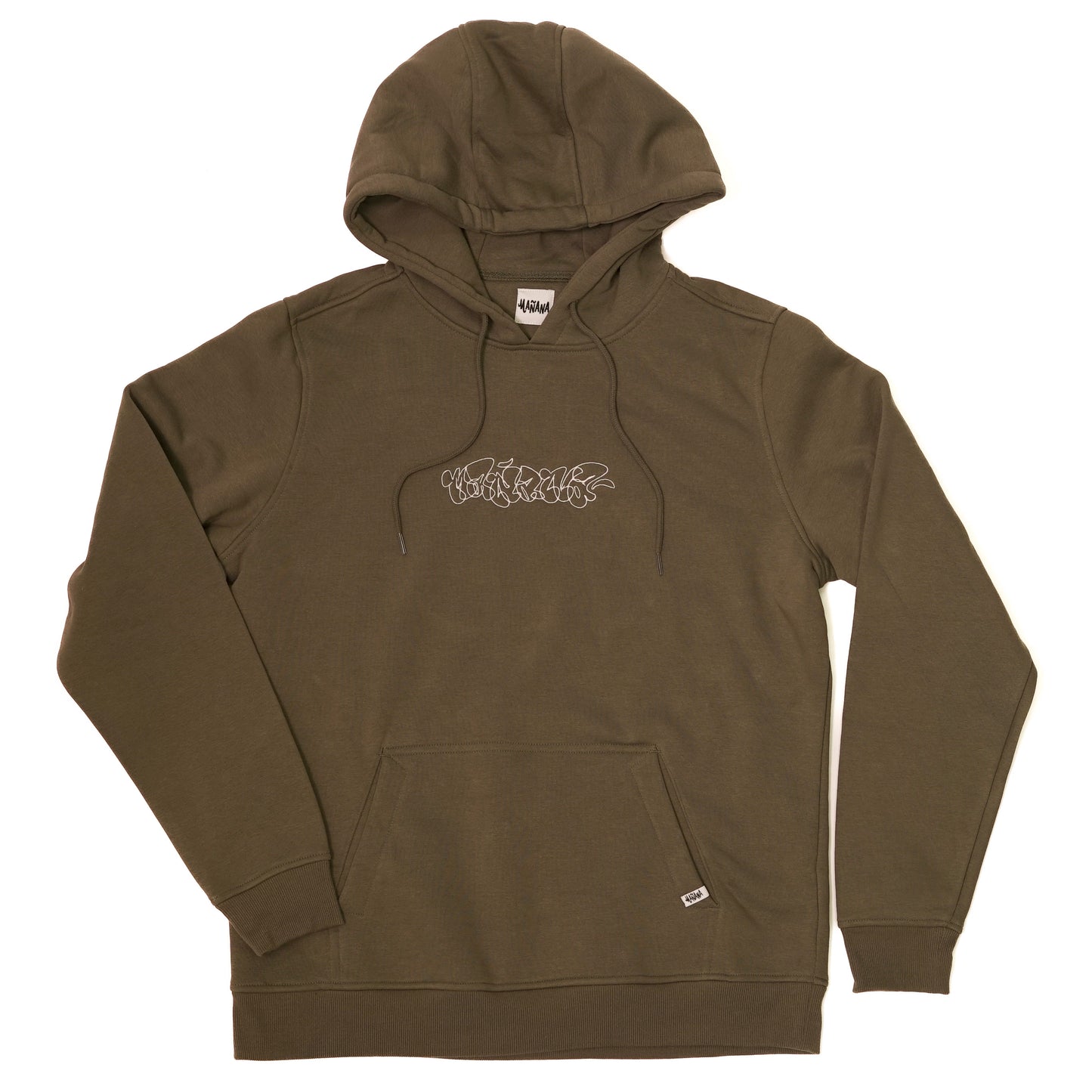 Mañana Throwie Hoodie Olive