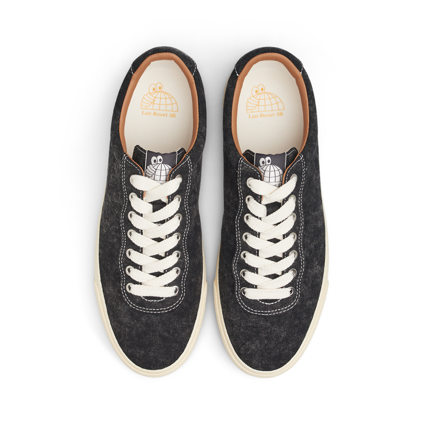 Last Resort VM001 Lo Canvas Washed Black/White