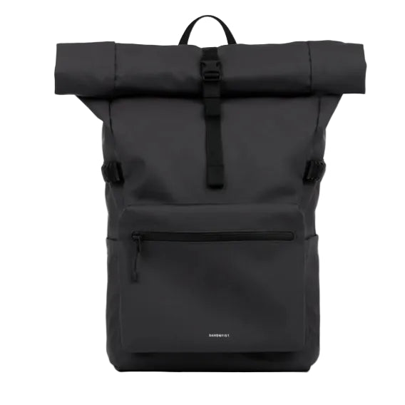 Sandqvist Stream Rolltop Backpack 16" Black