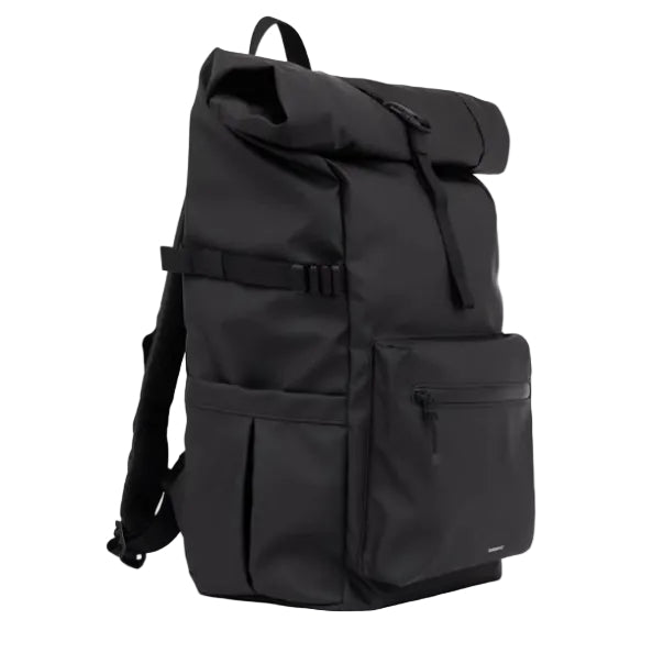 Sandqvist Stream Rolltop Backpack 16" Black