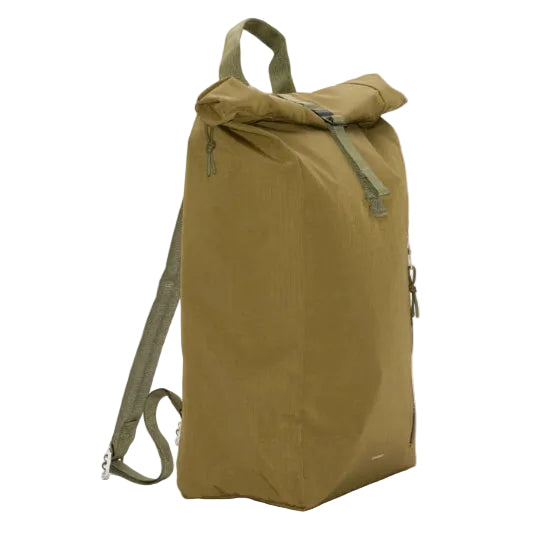 Sandqvist Grid Rolltop Backpack Bag 16" Olive