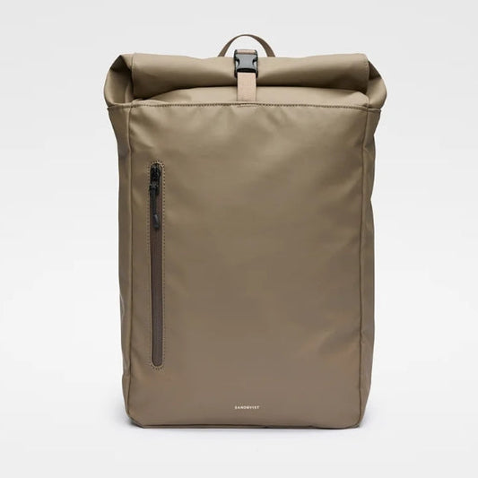 Sandqvist Stream Rolltop Backpack 14" Clay